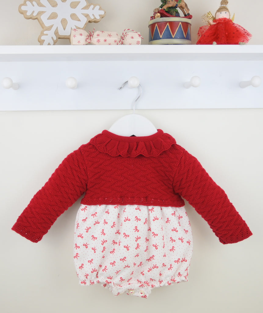Red Juliet Romper