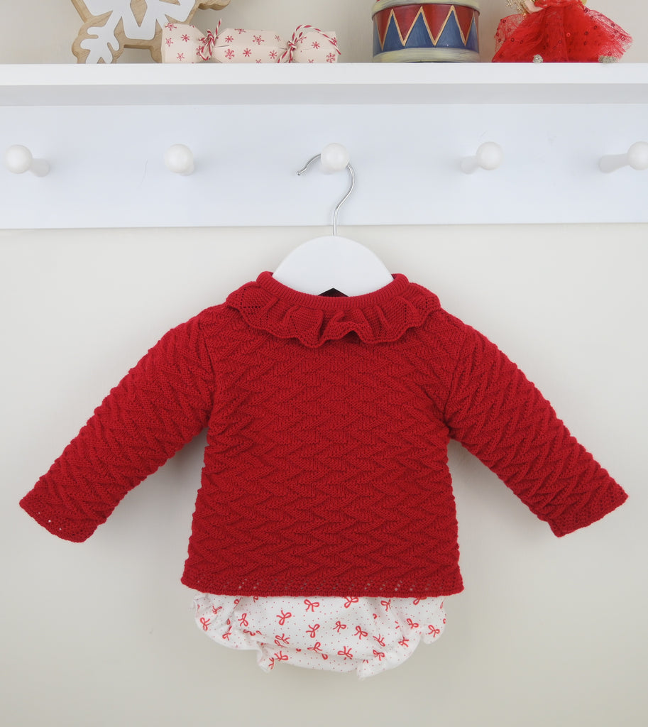 Red Juliet Pants Suit