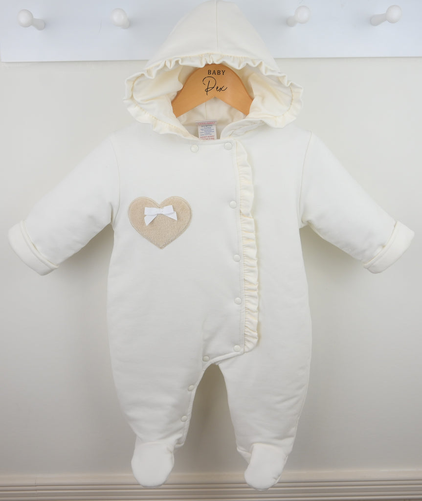 Portia Snowsuit Ivory