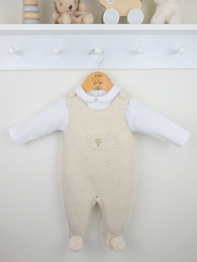 Pascal Dungaree Suit Natural