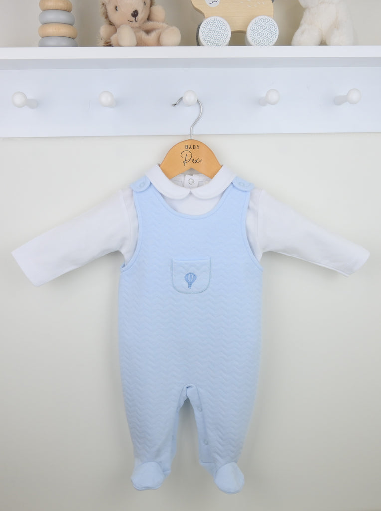 Pascal Dungaree Suit Blue