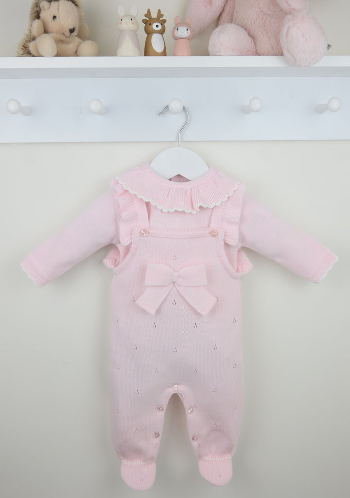 Caterina Dungaree Suit Pink