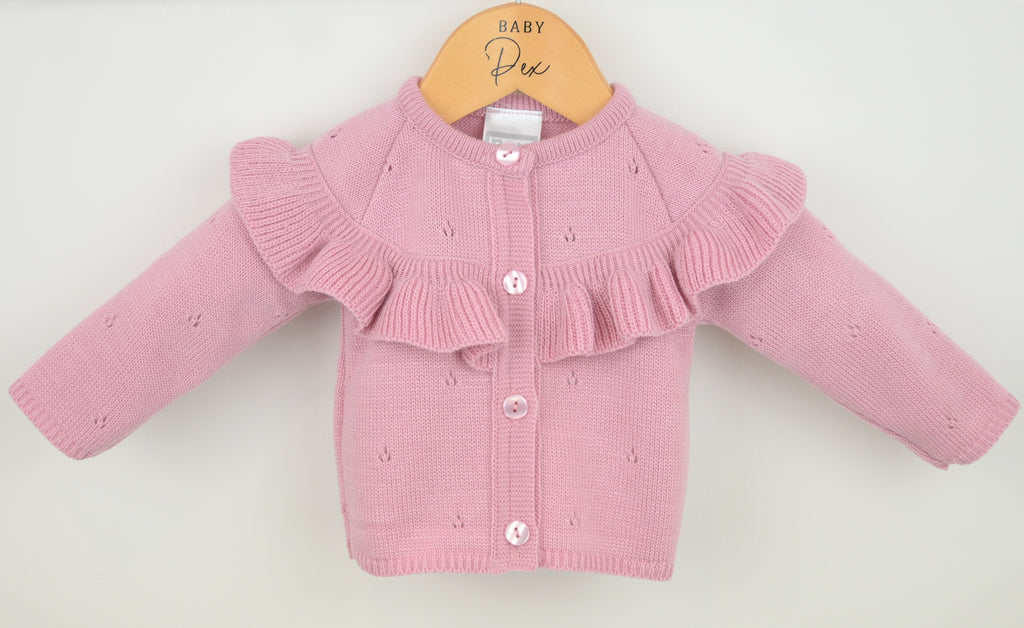 Aria Cardigan Dusky Pink