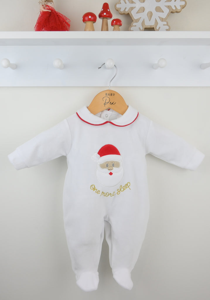 One More Sleepsuit White