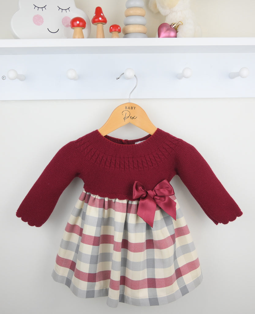 Liza Dress  Deep Red