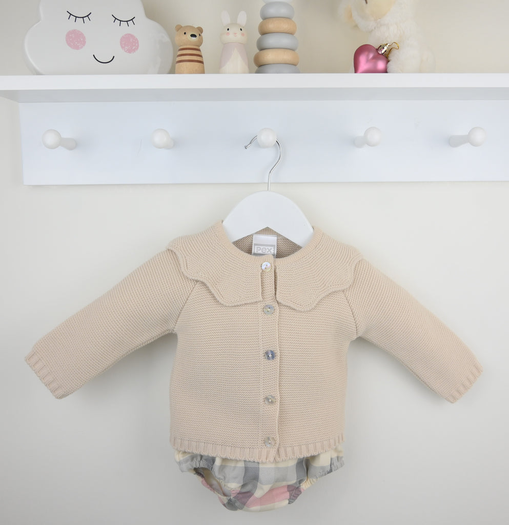Liza Cardigan Set Natural