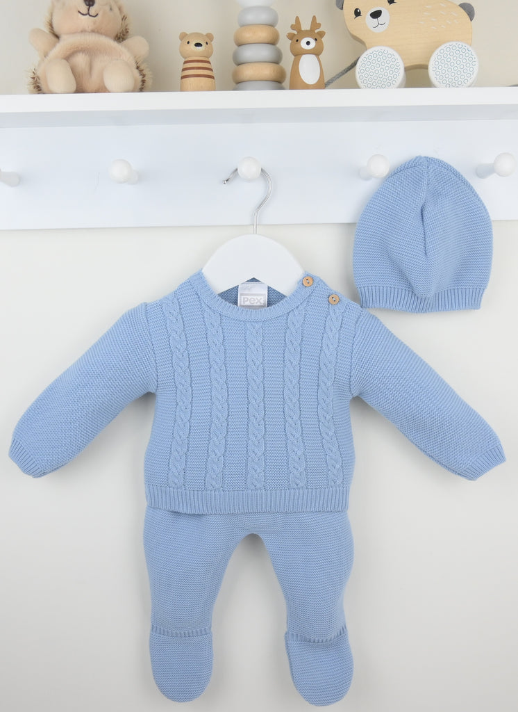Marcus Suit Dusky Blue