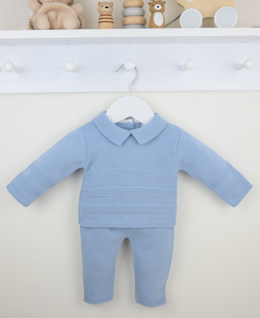 Alfie Suit Dusky Blue