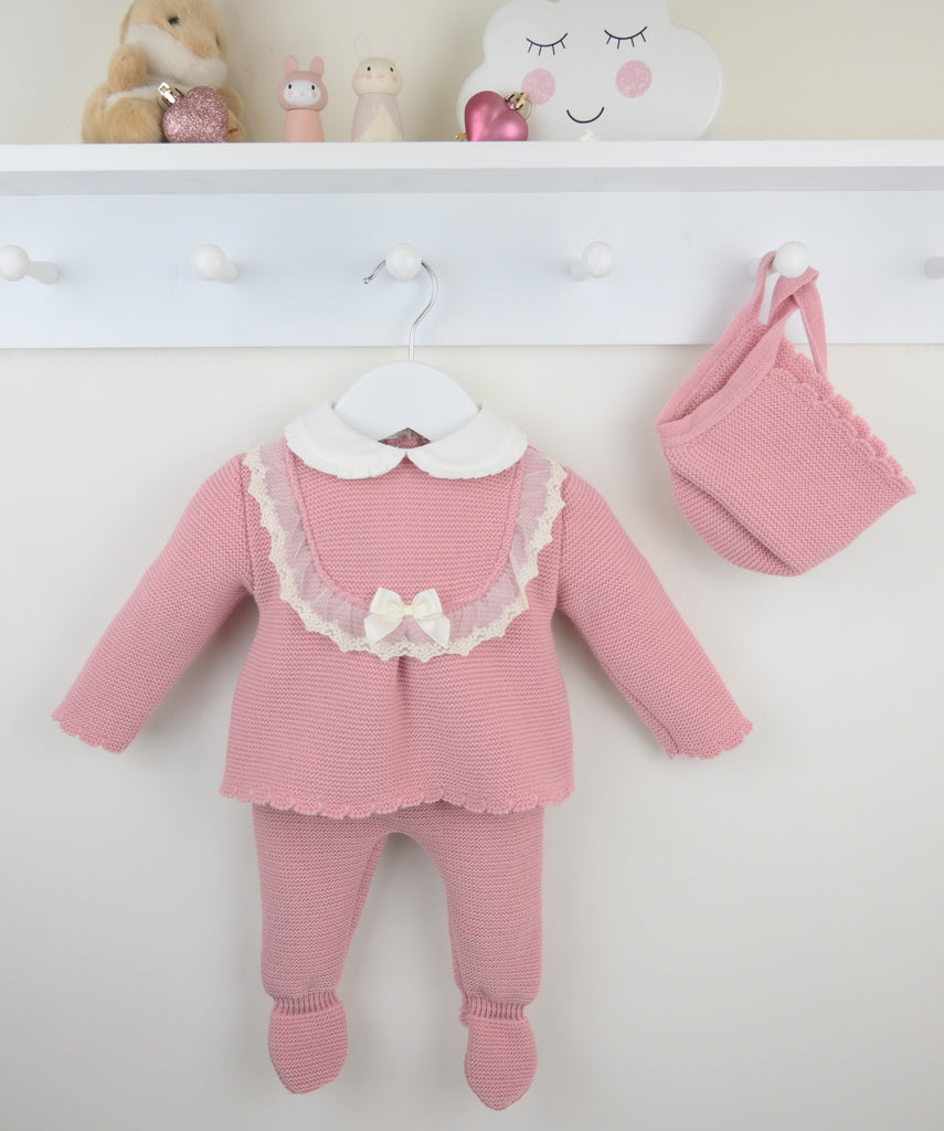 Esther Trouser Suit Dusky Pink