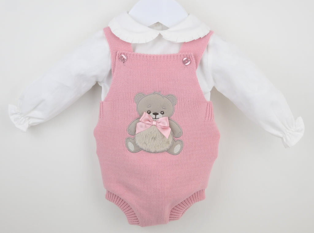 Bear Outfit Dusky Pink