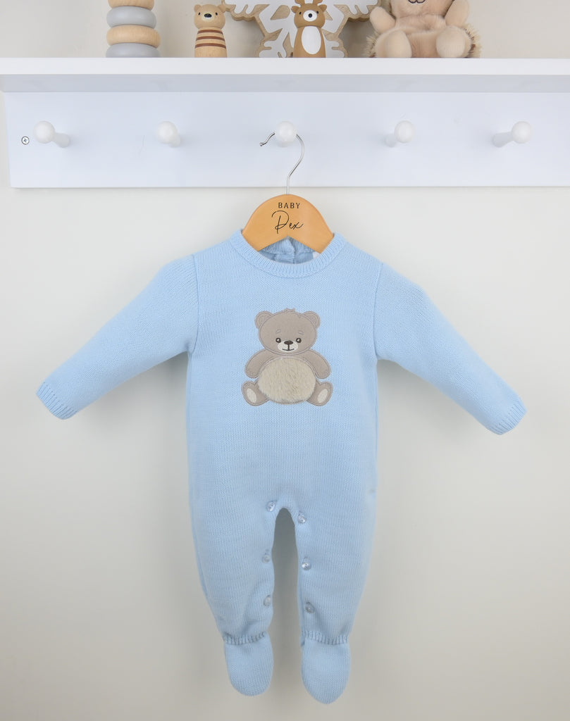 Teddy Romper Blue