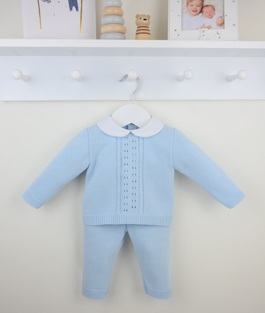 Marcus Trouser Suit Blue