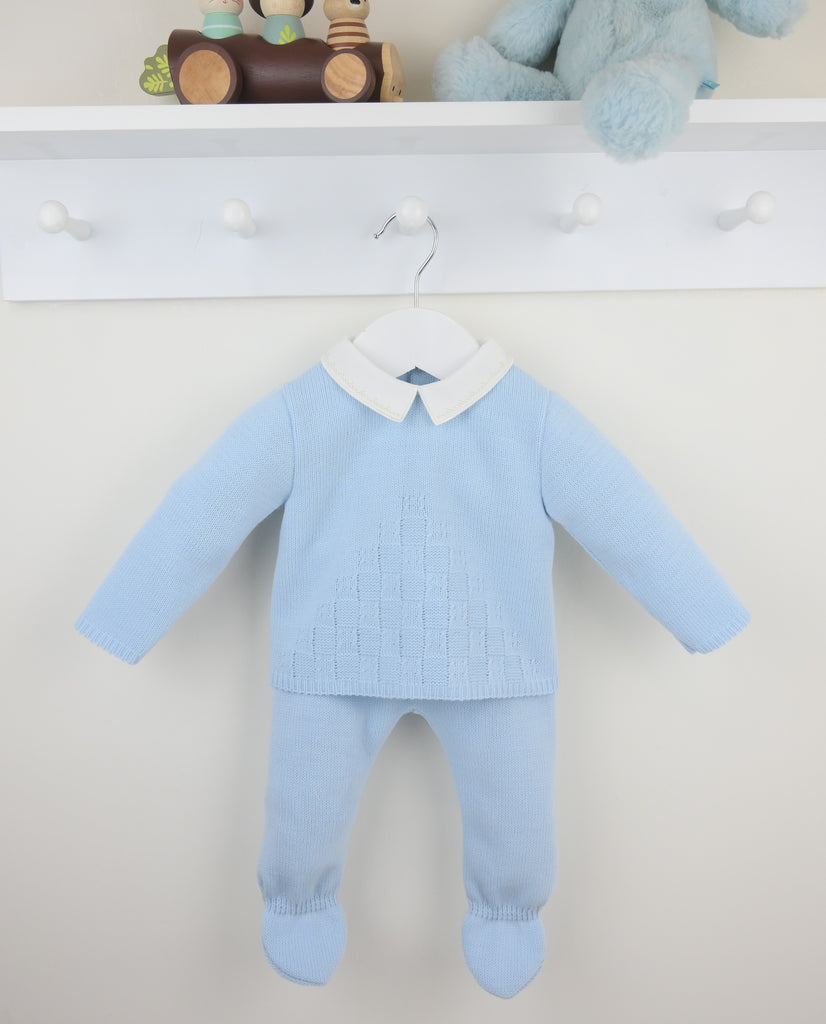 Bertie Trouser Suit Blue