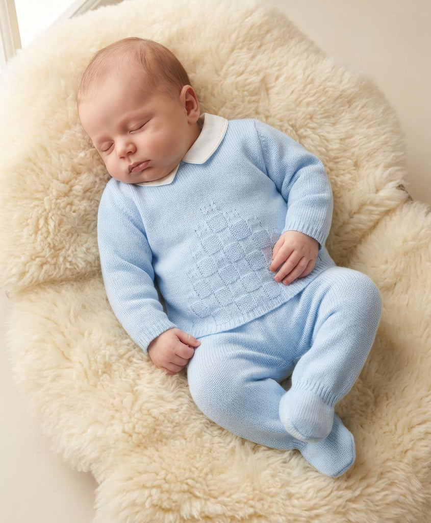 Bertie Trouser Suit  Blue