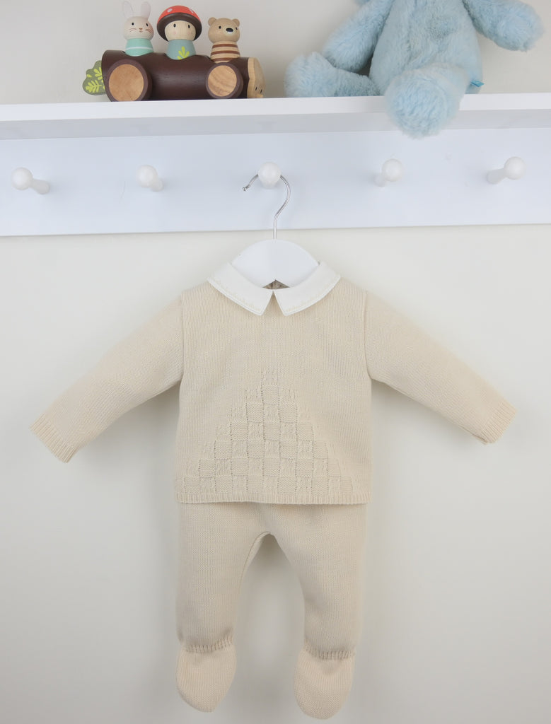 Bertie Trouser Suit Natural