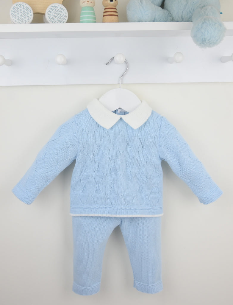 Benson Trouser Suit Blue