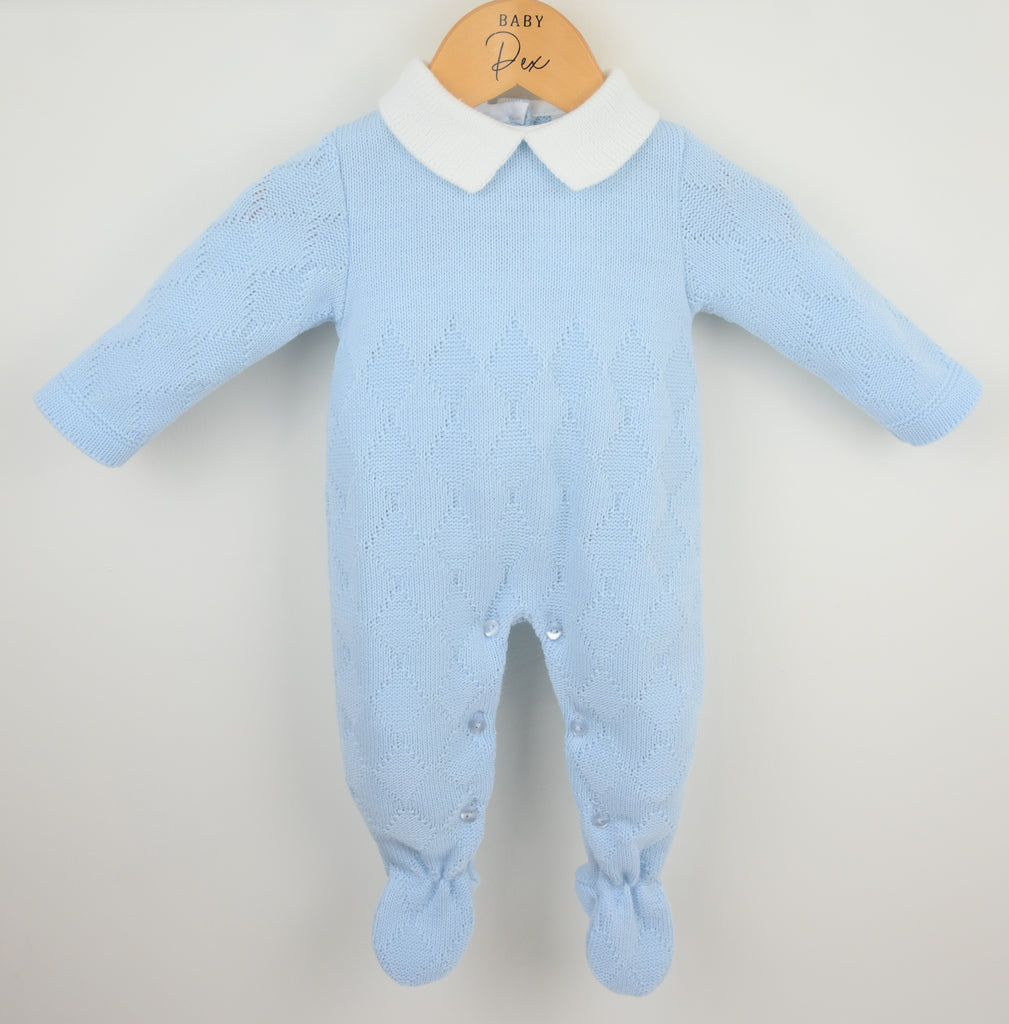 Benson Romper Blue