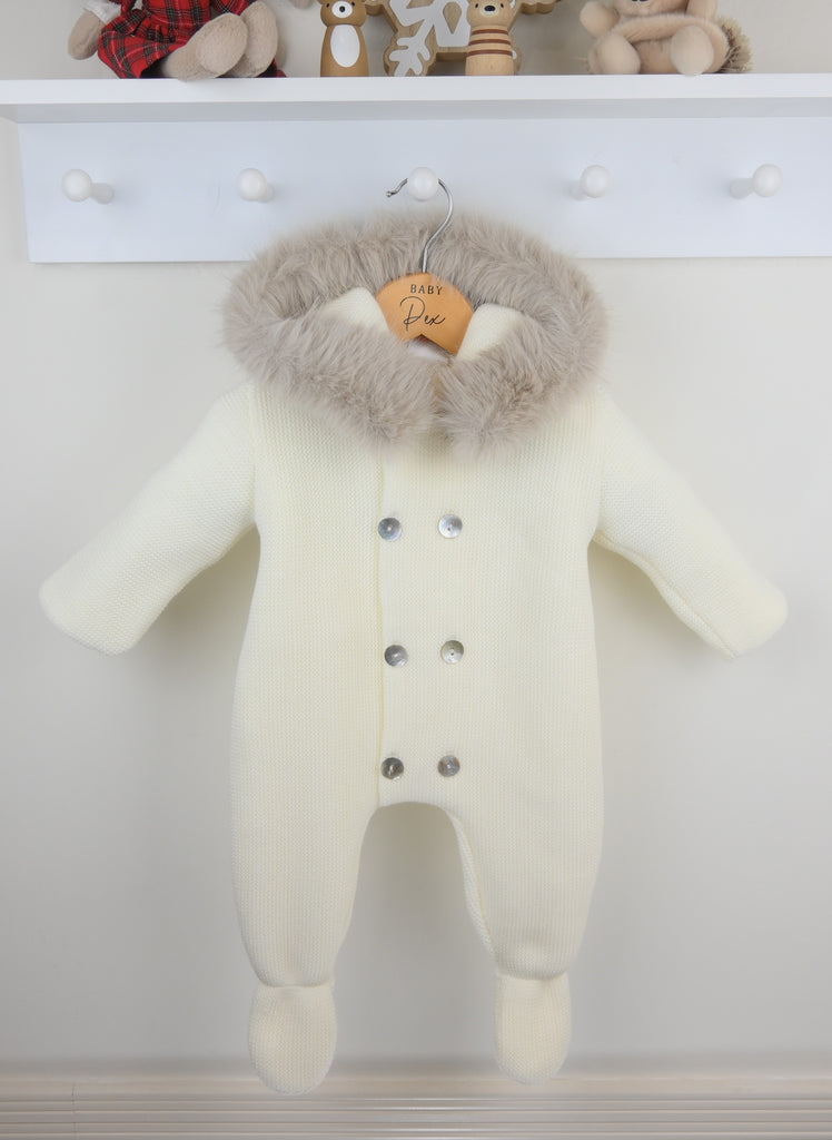 Sabrina Snowsuit Ivory