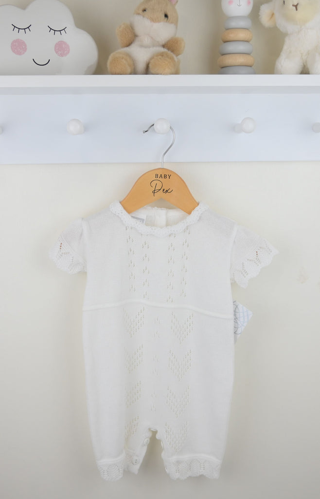 Anara Romper  White