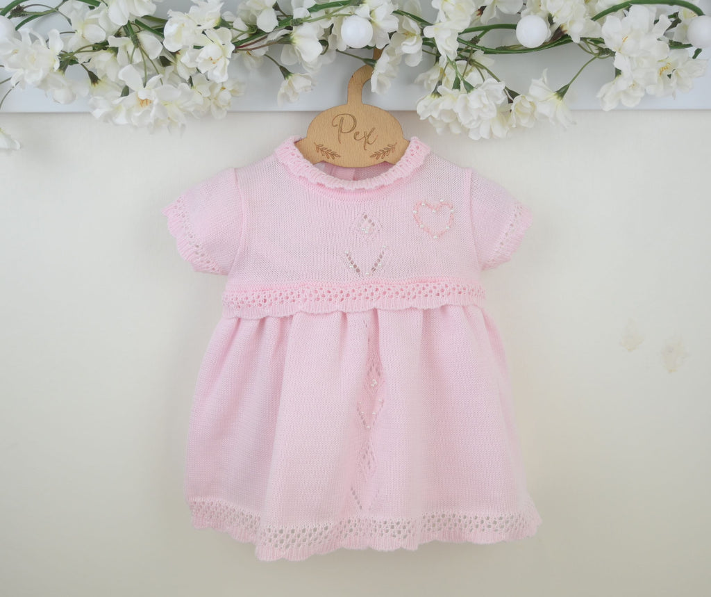 Flora Pearl Dress & Pants Pink