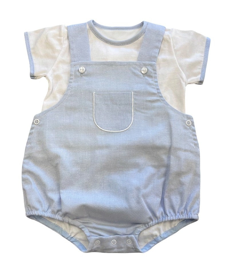 Blue Dungaree Suit