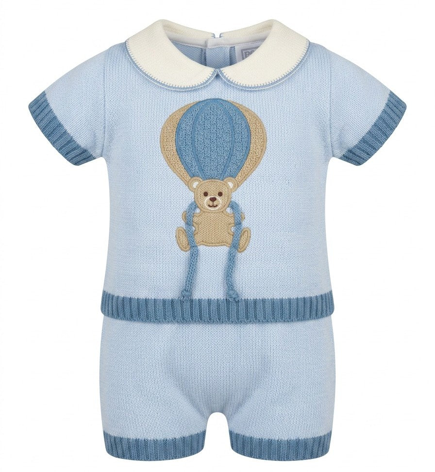 Blue Teddy Balloon Suit