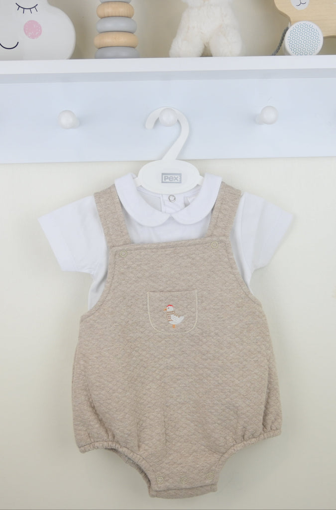 Seaside Dungaree suit  0-3 months