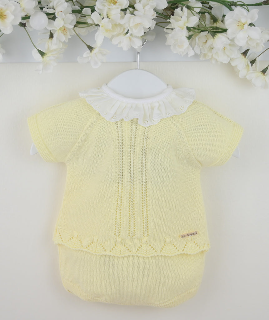 Juliet Pants Suit  Lemon