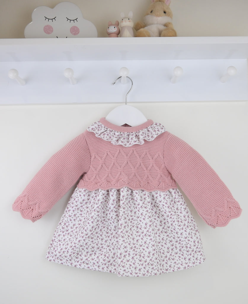 Leah Dress  Dusky Pink