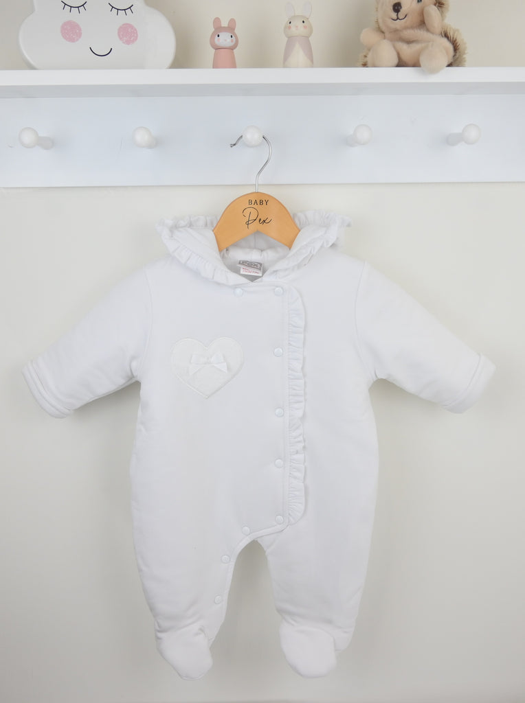 Bethany Snowsuit  White