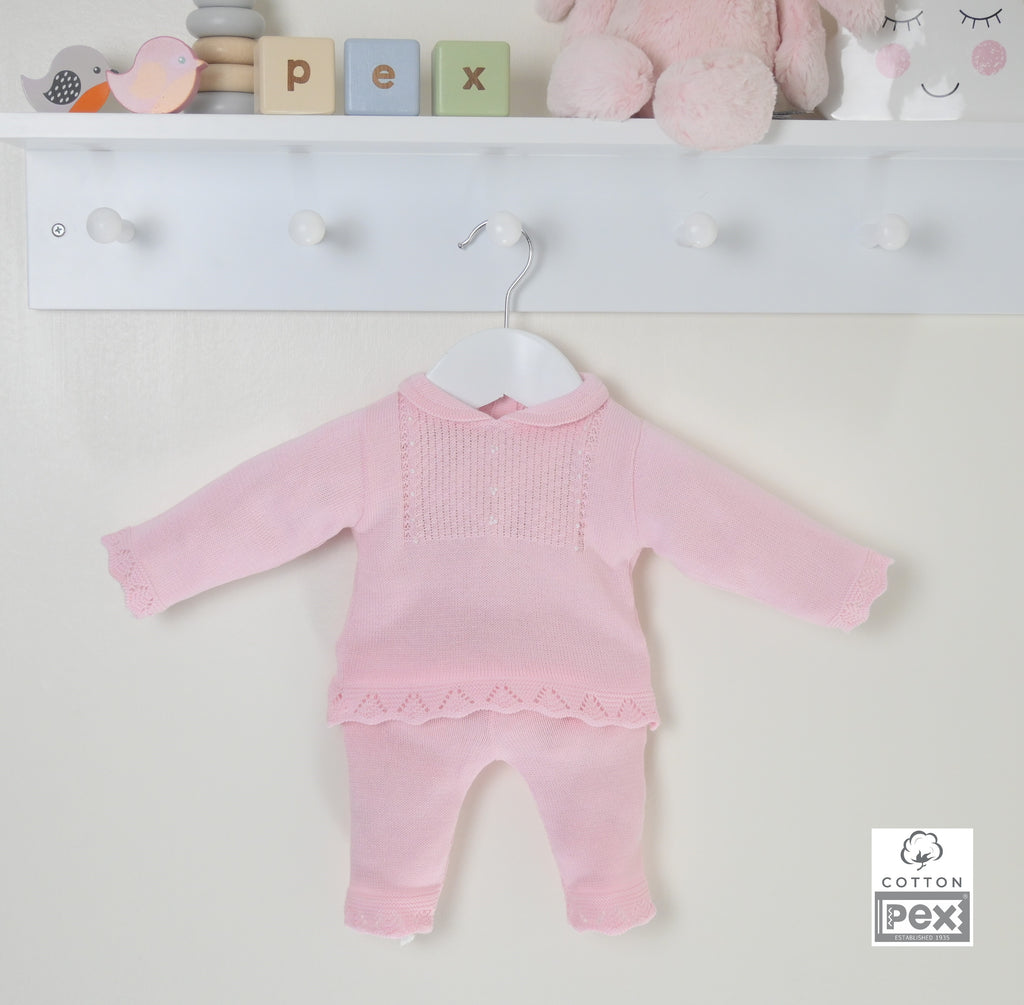 Maggie Pearl Suit Pink