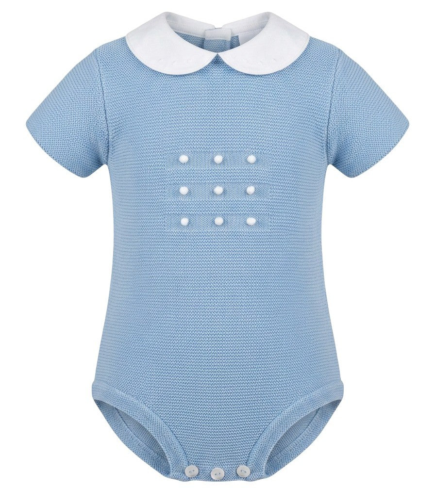 Dusky Blue Romper