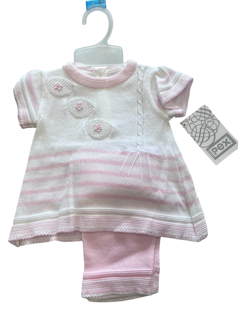 Girls Cotton Knitted Outfit