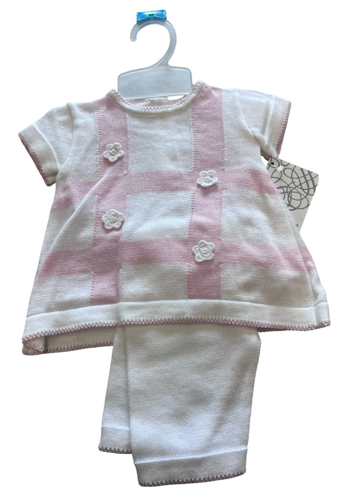 Girls Cotton Knitted Outfit
