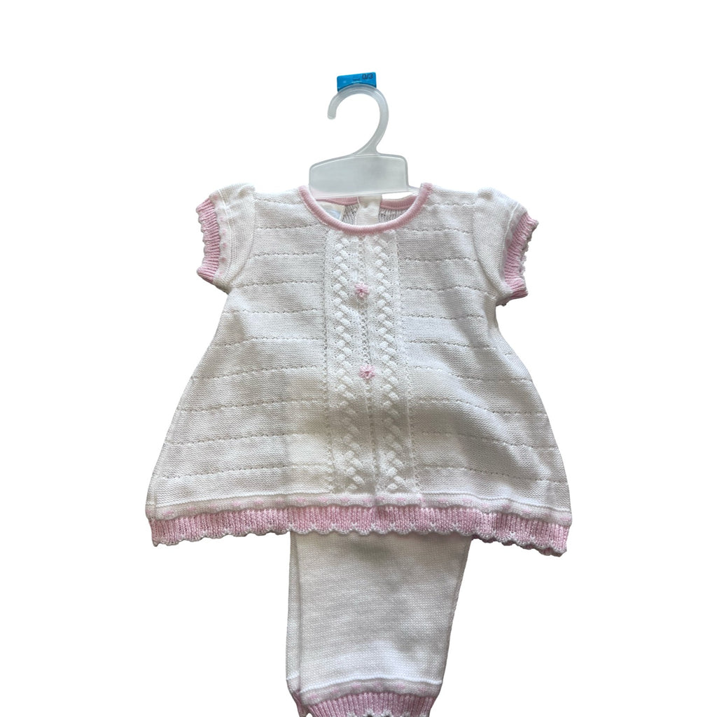 Girls Cotton Knitted Outfit