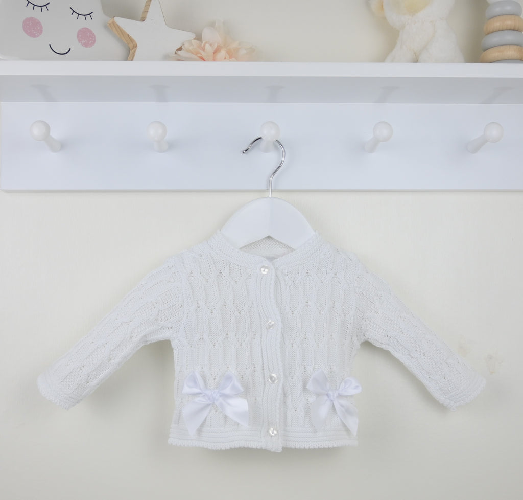 Gwenyth Cotton Cardigan White