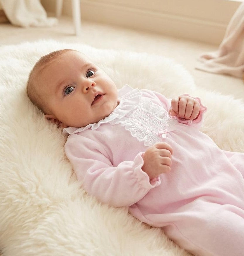Hannah Sleepsuit  Pink