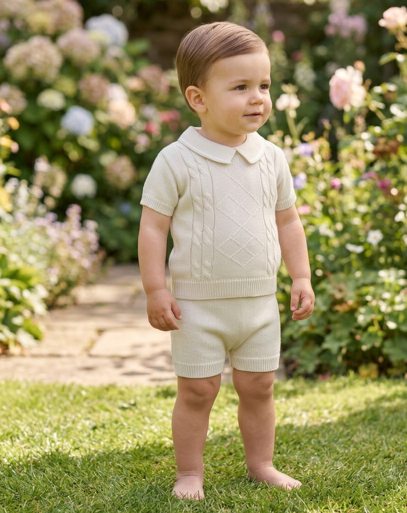 Luca Shorts Suit Natural