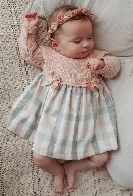 Orla Dress  Dusky Pink