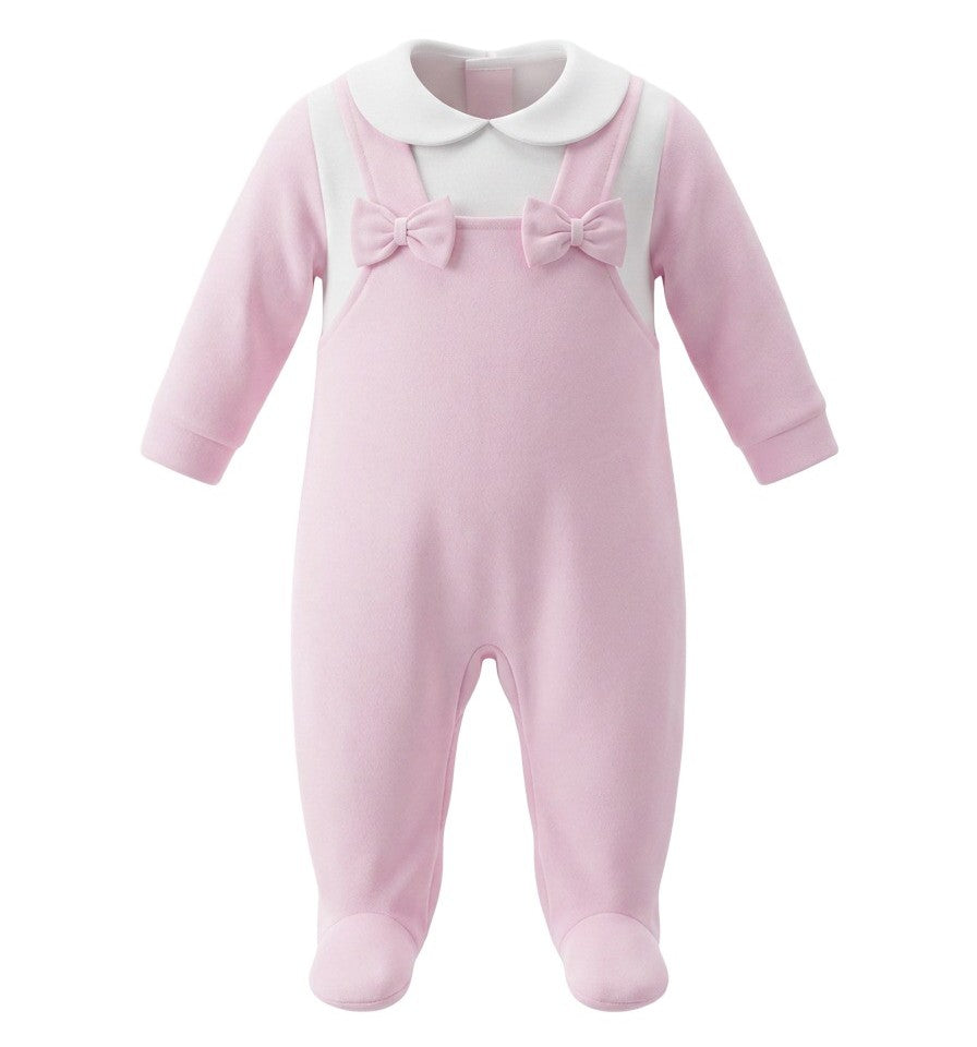 Pink Bow Sleepsuit