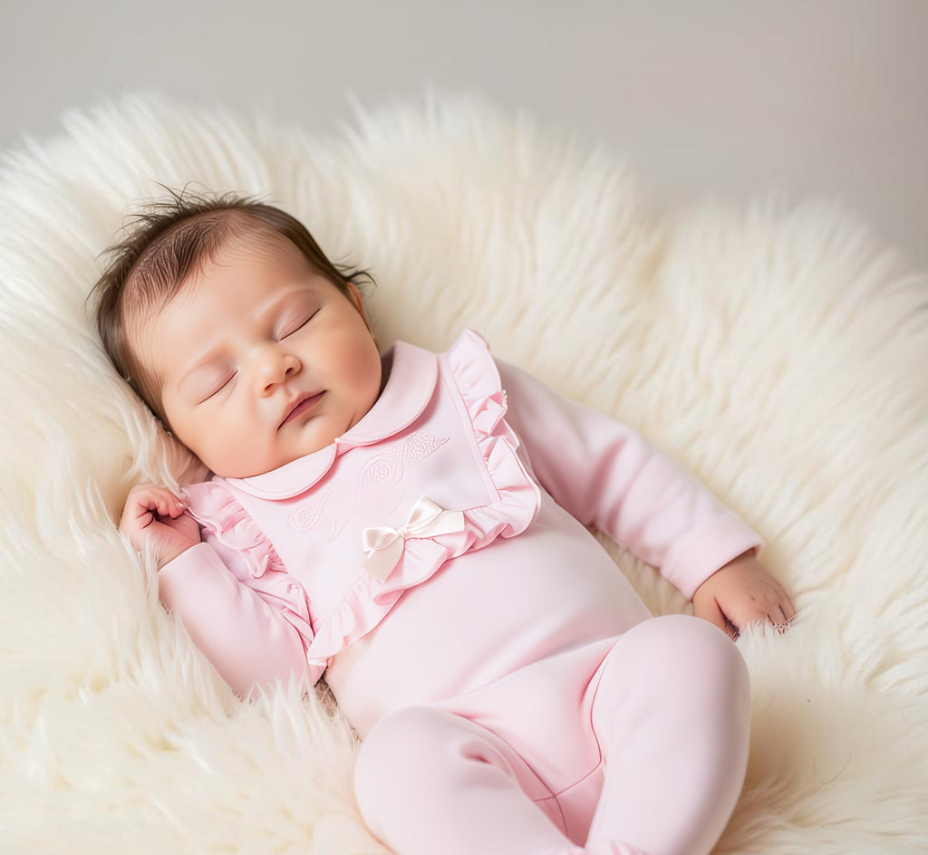 Rosa Sleepsuit  Pink