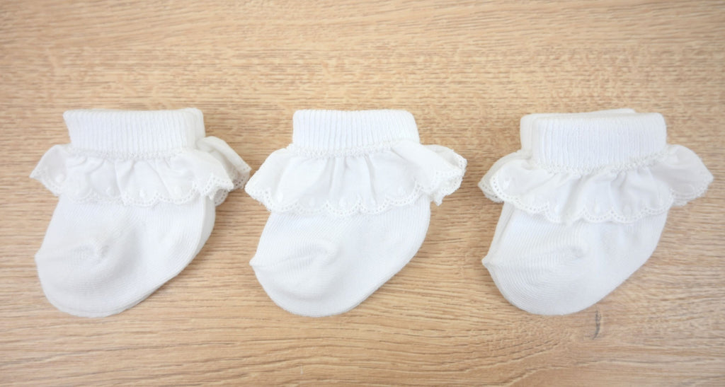 Sophie Lace Socks (12 x 3 Pair Packs)