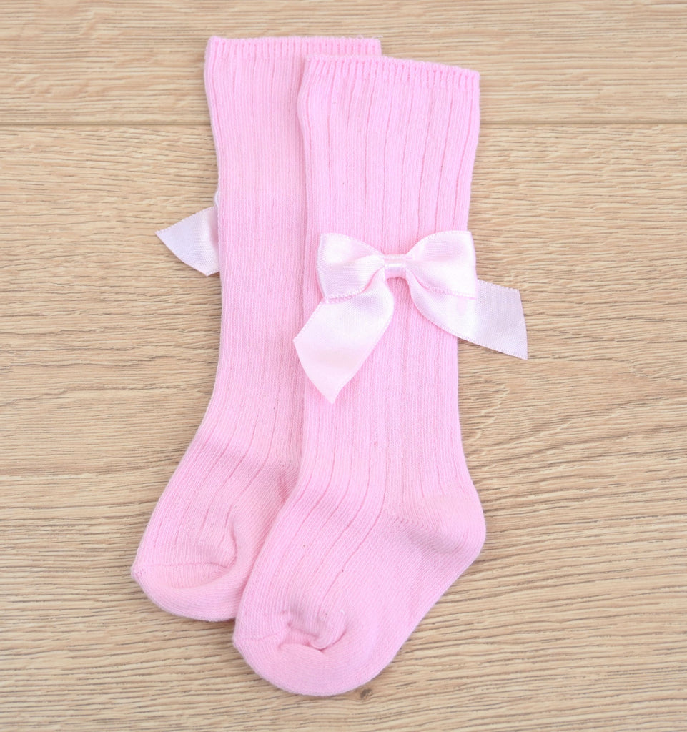 Carmen Ribbon Knee High  Pink (pack of 6) Only £1.25