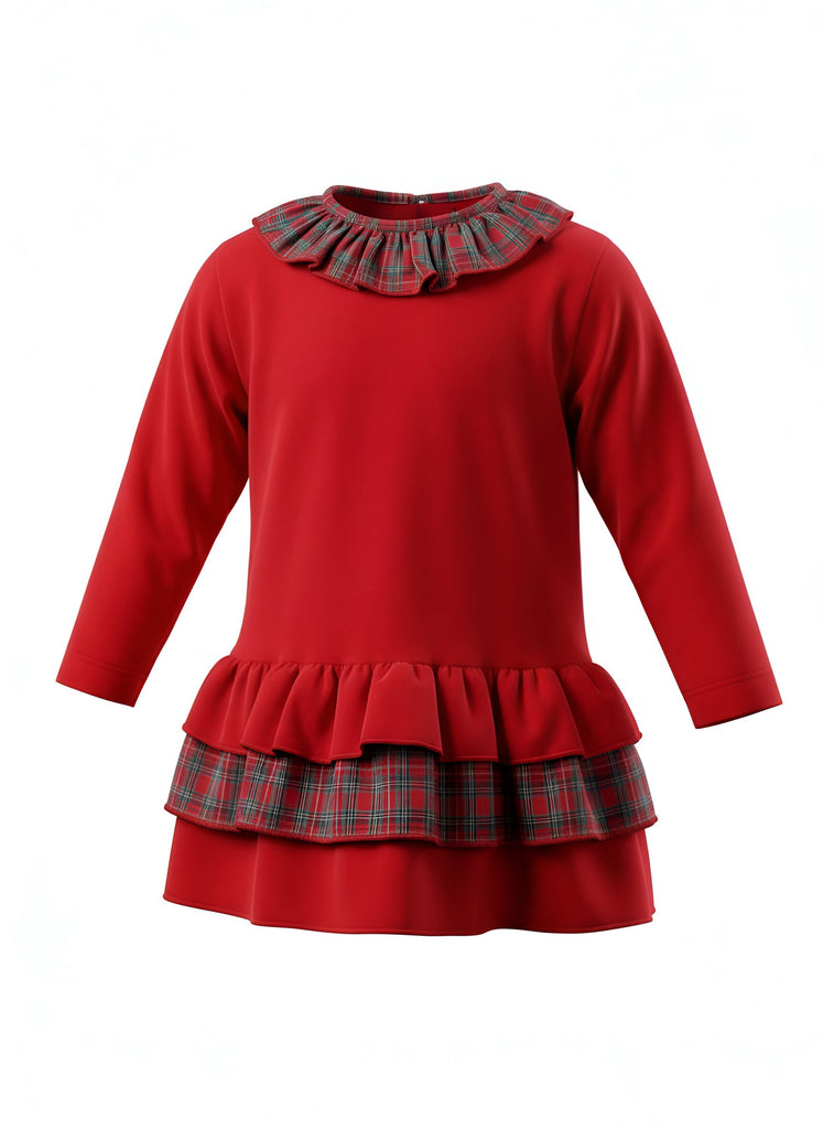 Red Tartan Dress