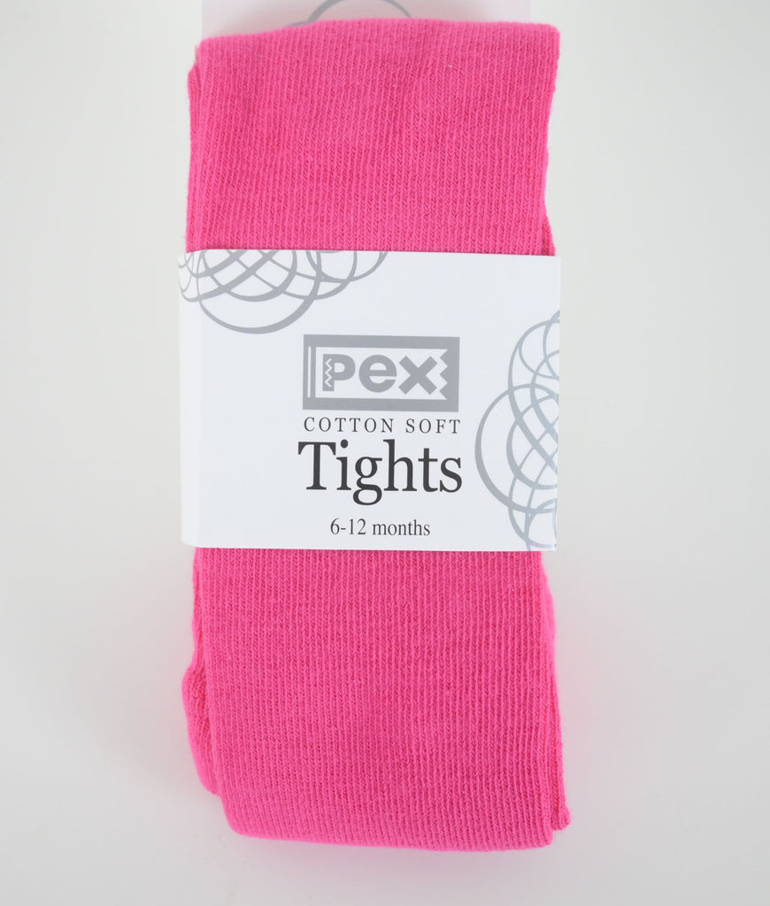 Cotton Soft Tights Deep Pink (Pack of 3)