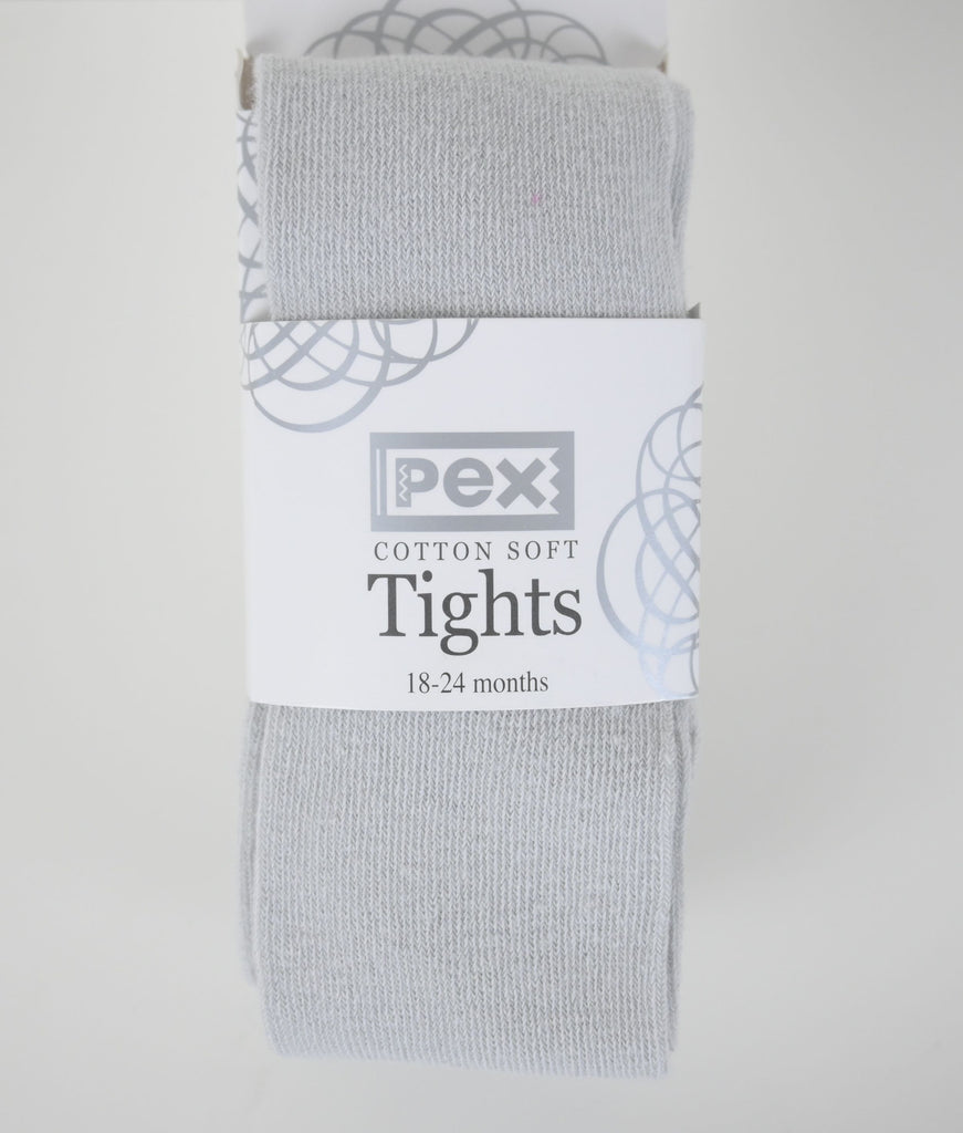 Cotton Soft Tights Grey (Pack of 3)