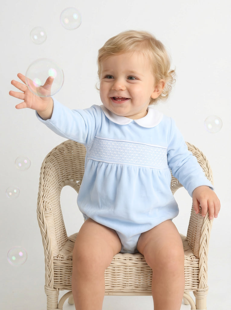 Albert Romper  Blue