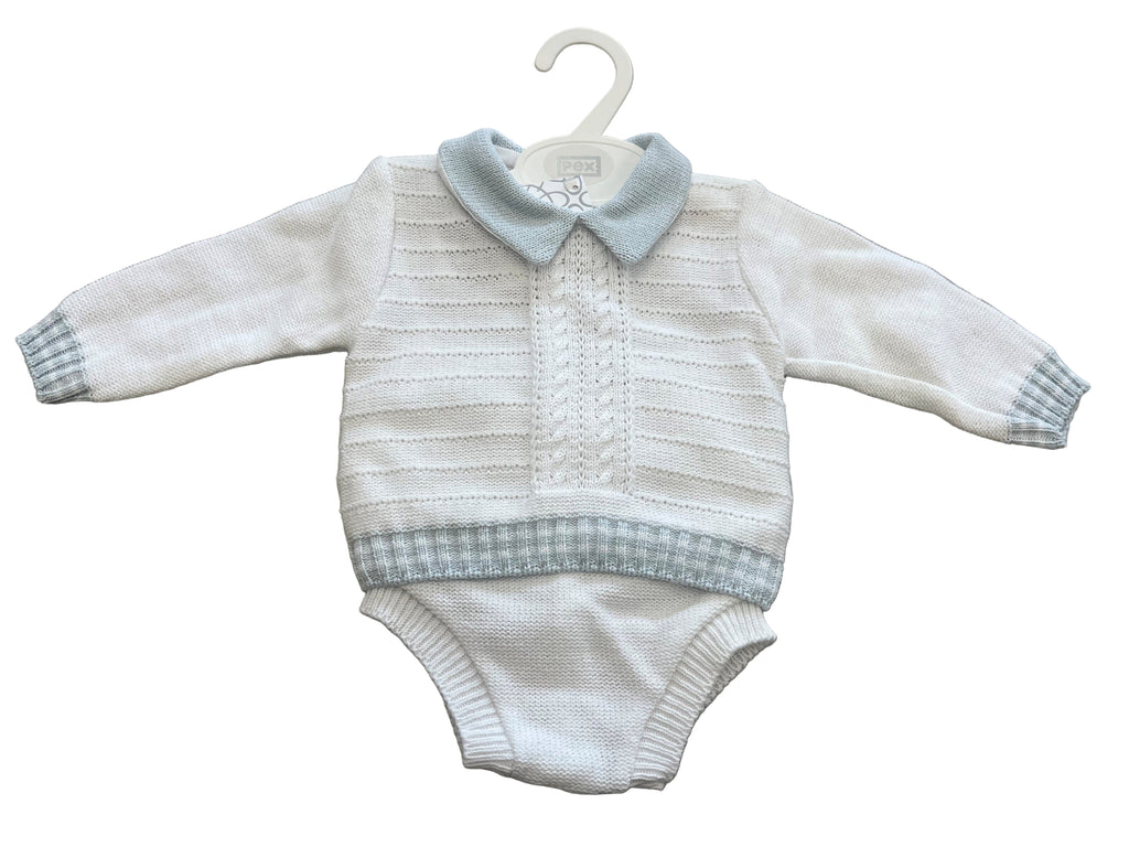 Boys Knitted Pants Suit