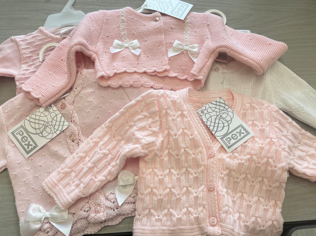 5 baby girls cardigans