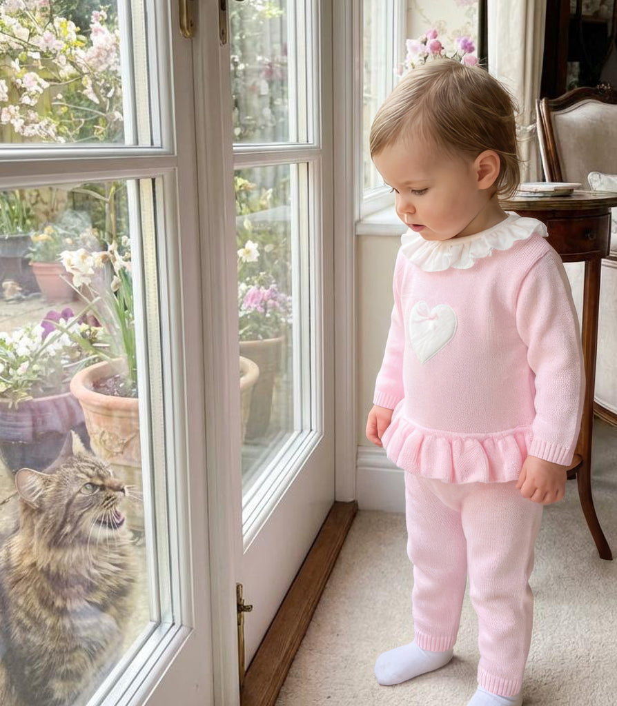 Cecily trouser suit  pink